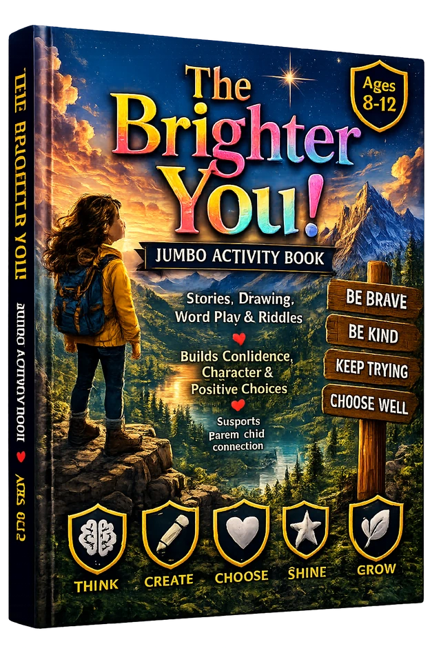 The Brighter You! Jumbo Activity Book cover