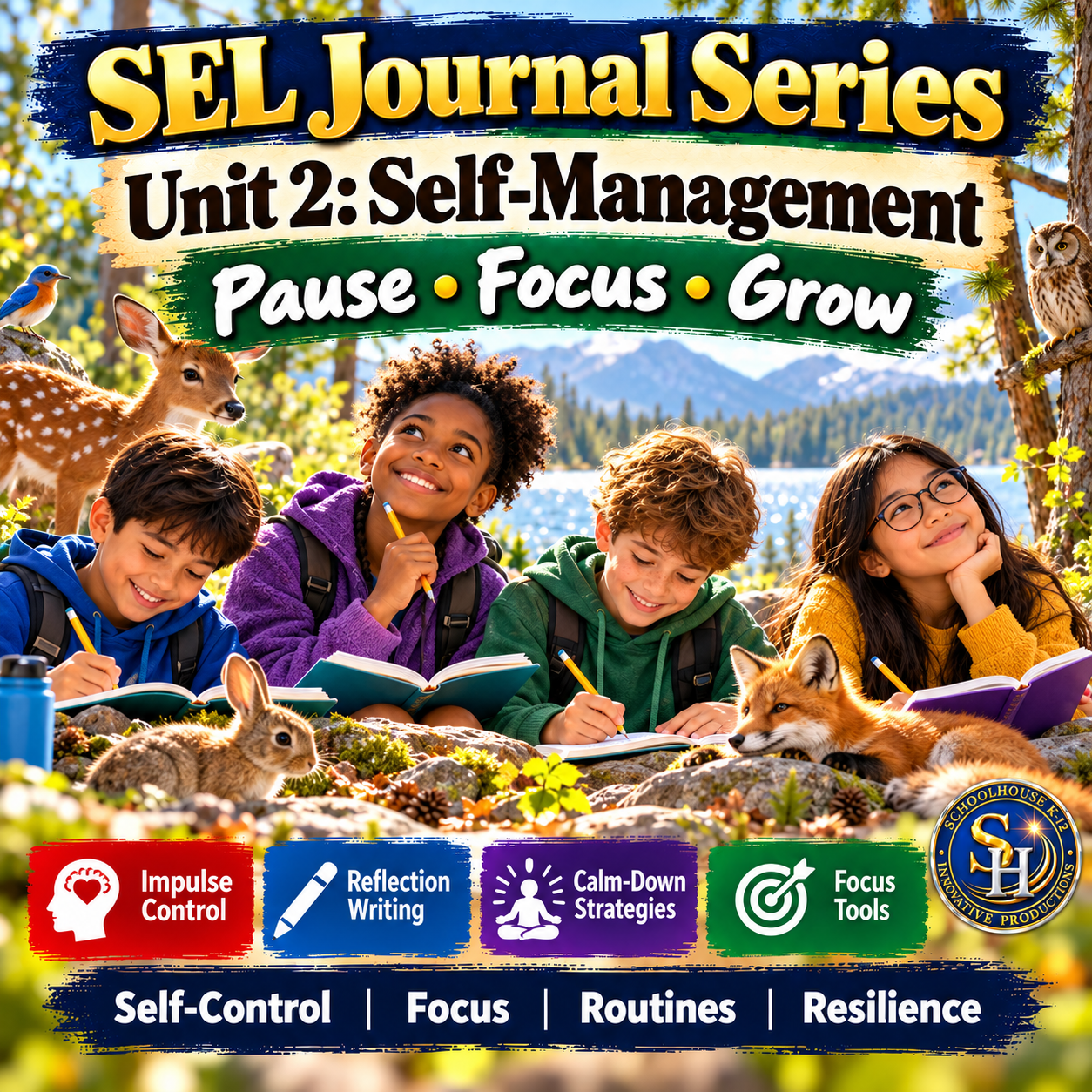 SEL Journal Series Cover 1: Unit 2 Self-Management
